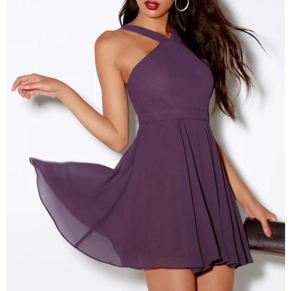 Lulus Forevermore Dusty Purple Bridesmaids Dress